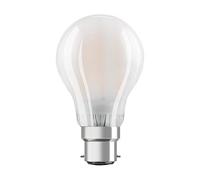 OSR 075435407 - Lampada a LED BASE B22d, 6,5 W, 806 lm, 2700 K, filamento, Confe