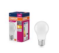 OSRAM LED Star Value Classic A40 Lampadina LED per attacco E27, forma a pera, FR, 470 lumen, bianco caldo (2700K), sostituzione per lampadine a incandescenza convenzionali da 40W, non dimmerabile