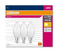 OSRAM LED Star Value Classic B40 Lampadina LED E14, classica forma a mini