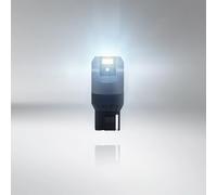 OSRAM LED T20 W21W 7440 6000K Indicatore di direzione bianco LED guida SL Advance Car LED Lampade per retromarcia Lampadine fendinebbia 9705CW, coppia