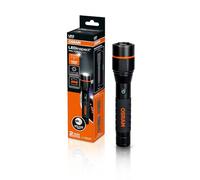 OSRAM LEDinspect PRO TORCH 1200, torcia di ispezione a LED ricaricabile, funzione zoom, luminosità di 1200 lm, 6000K, 5 modalità di illuminazione