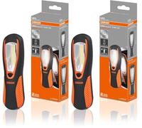 OSRAM LEDinspect TASK 180 ESSENTIAL, lampada di ispezione a LED da 180 lm, gancio di sospensione a 360° (Confezione da 2)