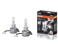OSRAM LEDriving HL BRIGHT ≜H1, lampada LED per abbaglianti/anabbaglianti, sostituzione alogena, solo per uso fuoristrada, +300% di luminosità, 6000K, blister appendibile (2 lampade)