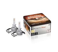 COPPIA LAMPADE OSRAM LED VINTAGE H1 LUCE GIALLA CALDA 2700K +300% LUMINOSITA'
