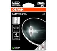 OSRAM LEDriving SL - C5W 31mm Principalmente per applicazioni targa/interni - CONFEZIONE DA 1 - Bianco freddo