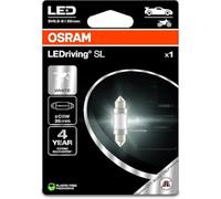OSRAM LEDriving SL, C5W (36 mm), Bianco 6000K, Blister (1 lamp), LED Retrofit, o