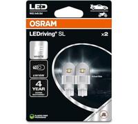 OSRAM LEDriving SL - W16W Principalmente per applicazioni di segnalazione/lampeggianti - CONFEZIONE DA 2 - Bianco freddo