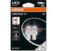 OSRAM LEDriving SL, W16W Rossa, Rossa, Double Blister (2 lamps), LED Retrofit, offroad use only
