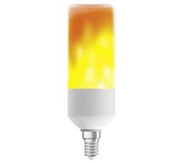 OSRAM Ledstick Flame Star Stick Lampadina a LED, Classica, Bianco, Bianco, Taglia Unica, '0.5W