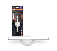 OSRAM LEDSTIXX stick luce USB, Alluminio argento, 150lm, 4000K, Dimmerabile a 3 livelli, Ricaricabile via USB, Ruotabile-orientabile