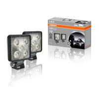 OSRAM LEDriving® Flush Mount WL VX100-FL, LEDFLUSH101-FL, Fari da lavoro a LED OFF ROAD, 600 lumen, fascio luminoso fino a 45 m di lunghezza, 12V/24V, Scatola pieghevole (1 lampada)