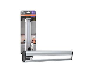 OSRAM LinearLED Mobile USB LED luce sottopensile 300, luce LED ricaricabile con sensore di movimento, alluminio, IP20, 300x50x22 mm, batteria USB