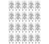 OSRAM LONGLIFE ST111 - Set di 20 Starters per tubo fluorescente da 4-65 W, uso individuale