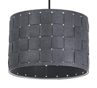 OSRAM luce a sospensione Decor Felt Weaving, col. grigio, in feltro e metallo, E