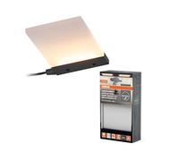 OSRAM Luce base di estensione Acrylux sottopensile PANNELLO Corto, 2.5W, 165lm, CCT 2700K/4000K, Alluminio/PMMA