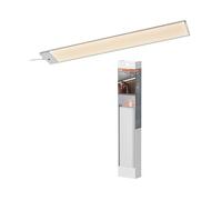 OSRAM Luce base Lineaflex sottopensile 540mm, 8.5W, 620lm, CCT 2700K/4000K, Bianco, Alluminio/ABS, Sensore IR