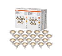 OSRAM Luce da incasso a soffitto nichel spazzolato, bianco caldo | Spot Essential, Spot lights and ceiling spots, Nichel, 25000 h, confezione da 5