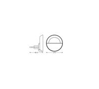 OSRAM Luce notturna con presa con dimmer touch, sensore crepuscolare e automatico giorno-notte, bianco neutro 4000K, per corridoio e cameretta dei bambini