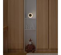 OSRAM NIGHTLUX CLOCK orologio digitale e luce notturna con sensore, 0,3W, 5lm, alimentato a batteria, cavo USB, funzione cambio tonalità di luce bianca, facile da installare, per interni