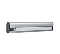 OSRAM LinearLED Mobile USB LED luce sottopensile 300, luce LED ricaricabile con sensore di movimento, alluminio, IP20, 300x50x22 mm, batteria USB