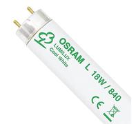 Osram Lumilux T8 G13 L 18 W/840 Lampada fluorescente