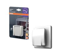 OSRAM LUNETTA Slim Night Light Bianco 3000K LED 3 lm 0,3 W con sensore giorno/notte, IP20, emissione di luce indiretta, montaggio su presa