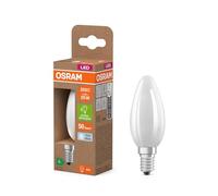 Osram nella classica forma Edison, con filamento LED decorativo, classe di efficienza energetica A, E27, 2,2 W, 470 lm, 4000 K, bianco freddo. luce immediata al 100%. Sfarfallio basso.