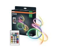 OSRAM Neon Digital Flex - Strisce LED multicolore per esterni 3M RGB + RC in silicone, protezione IP44, illuminazione indiretta e diretta per giardino e balcone