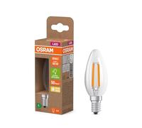 OSRAM Lampadina LED a filamenti E14 3,8W 2700K 806lm Osram