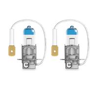 OSRAM NIGHT BREAKER LASER H3, +150% di luce in , lampada alogena per fari, 64151NL-HCB, 12V, scatola doppia (2 lampade)