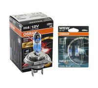 OSRAM NIGHT BREAKER 200 Set H4 + COOL BLUE INTENSE W5W DuoPac