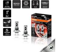 Coppia lampadine H7 LED Night Breaker Led Speed Osram Plug&Play Omologate 6000K