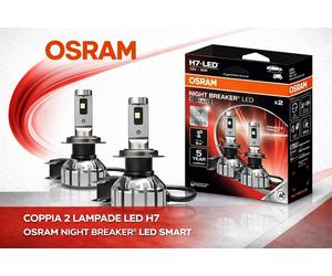 OSRAM Night Breaker H7 LED SMART +330% 12V OMOLOGAZIONE STRADALE 64210DWNBSM-2