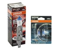 OSRAM NIGHT BREAKER LASER Set H1 + COOL BLUE INTENSE W5W DuoPac