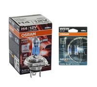 OSRAM NIGHT BREAKER LASER Set H4 + COOL BLUE INTENSE W5W DuoPac