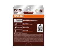 Duopack OSRAM D1S Xenarc Notte Breaker 220 Fino +220% 3200 K Modello 2024/25