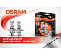 OSRAM NIGHT BREAKER LED SPEED H4 450 64193DWNBSP-2HB 6000K per AUTO
