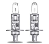 OSRAM NIGHT BREAKER SILVER H1, +100% di luce, lampada da proiettore alogena, 64150NBS, 12V, auto, scatola (1 lampada)