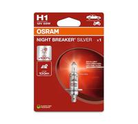 OSRAM Night Breaker Lampadina Argento H1 12V /55W - X1, argento