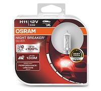 OSRAM Night Breaker Silver +100% H11 Car Lampade Faro (Doppia) 64211NBS-HCB