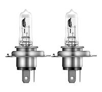 OSRAM NIGHT BREAKER SILVER H4, +100% di luce, lampada da proiettore alogena, 64193NBS-HCB, 12V, auto, duo box (2 lampade)
