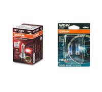 OSRAM NIGHT BREAKER SILVER Set H7 + W5W DUOPACK COOL BLUE INTENSE Lampadina