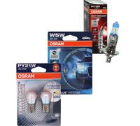 OSRAM NIGHT BREAKER UNLIMITED H1 110% Diadem Chrome PY21W COOL BLUE INTENSE W5W