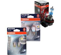 OSRAM NIGHT BREAKER UNLIMITED H11 110% Diadem Chrome PY21W WY5W Lampadina