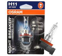 Osram Night Breaker UNLIMITED H11 12V 55W Attacco PGj19-2 1270884