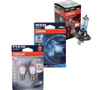 OSRAM NIGHT BREAKER UNLIMITED H7 Diadema Cromo PY21W COOL BLUE INTENSO W5W
