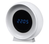 OSRAM NIGHTLUX CLOCK orologio digitale e luce notturna con sensore, 0,3W, 5lm, a