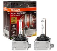 OSRAM Notte Breaker 220 D1S D2S D3S D4S Xenarc Xenon Fino +220% Modello