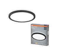 OSRAM ORBIS plafoniera Ultra Slim 235mm, nera, 15W, 1640lm, omogenea, luce bianc