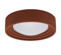 OSRAM OR oncrete, plafoniera in cemento marrone con LED, 13W, 800lm, bianco